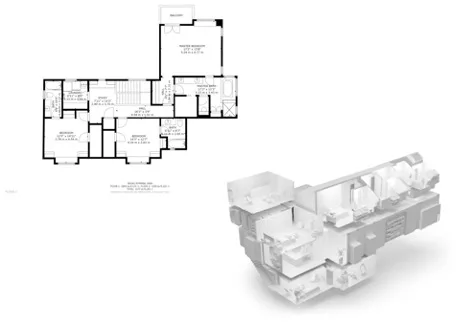 planimetria e file bim da nuvola di punti da virtual tour 3D