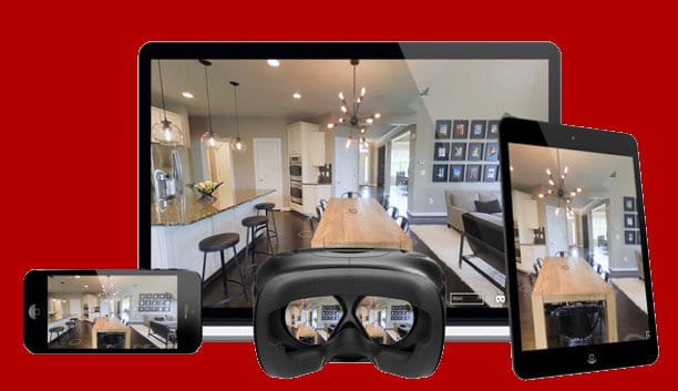 i molteplici device e visualizzatori che possono essere utilizzati per vedere il virtual tour 3D